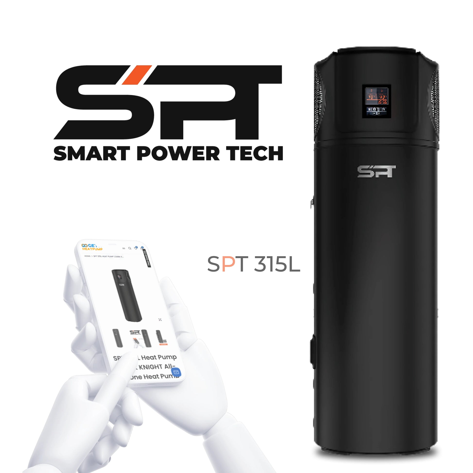 Dark Knight 315L – Heat Pump Hot Water Systems The Best in