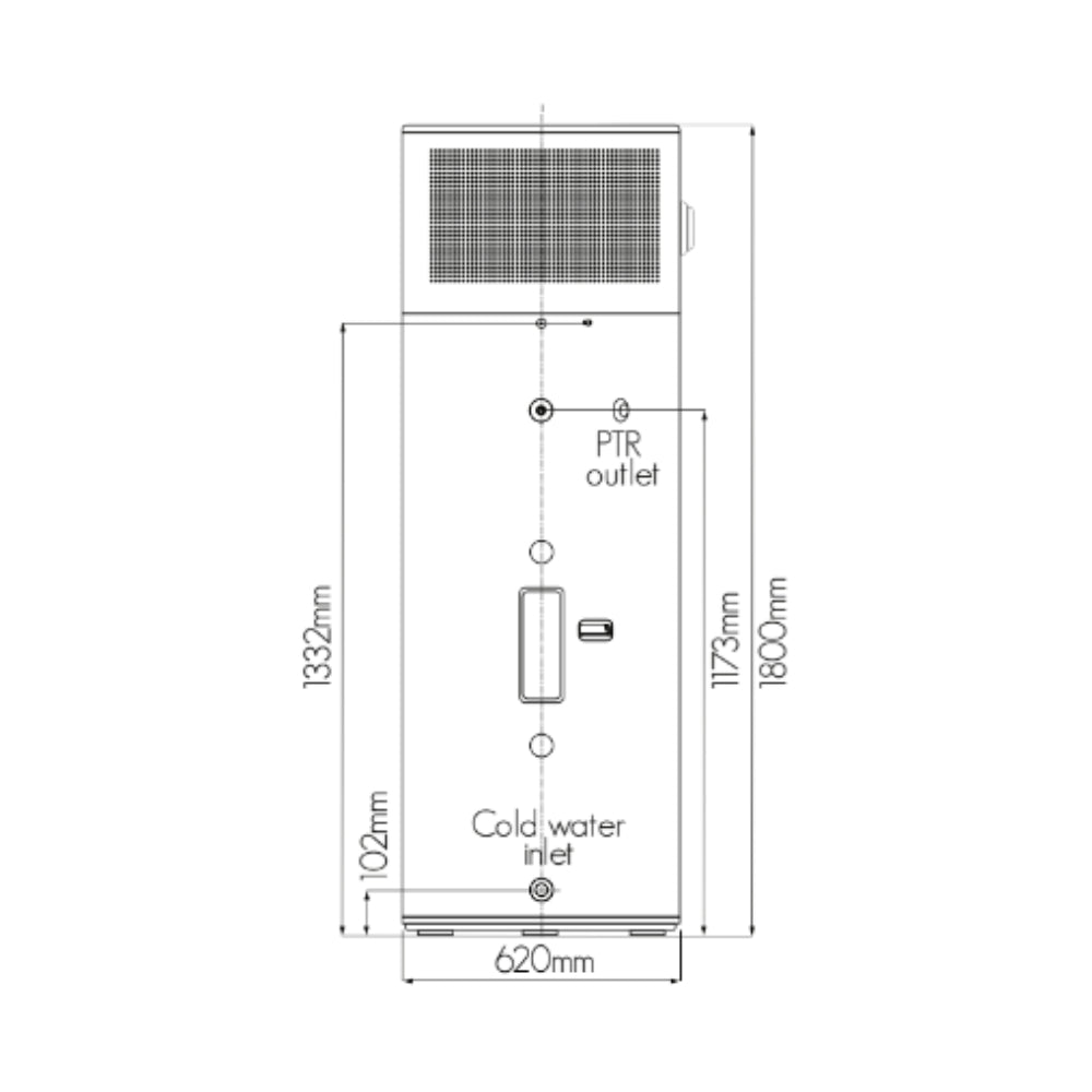 Aquatech Dynamic X8 heat pump hot water system