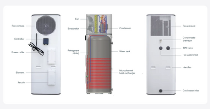 Emerald Pro 320L All-in-One Heat Pump